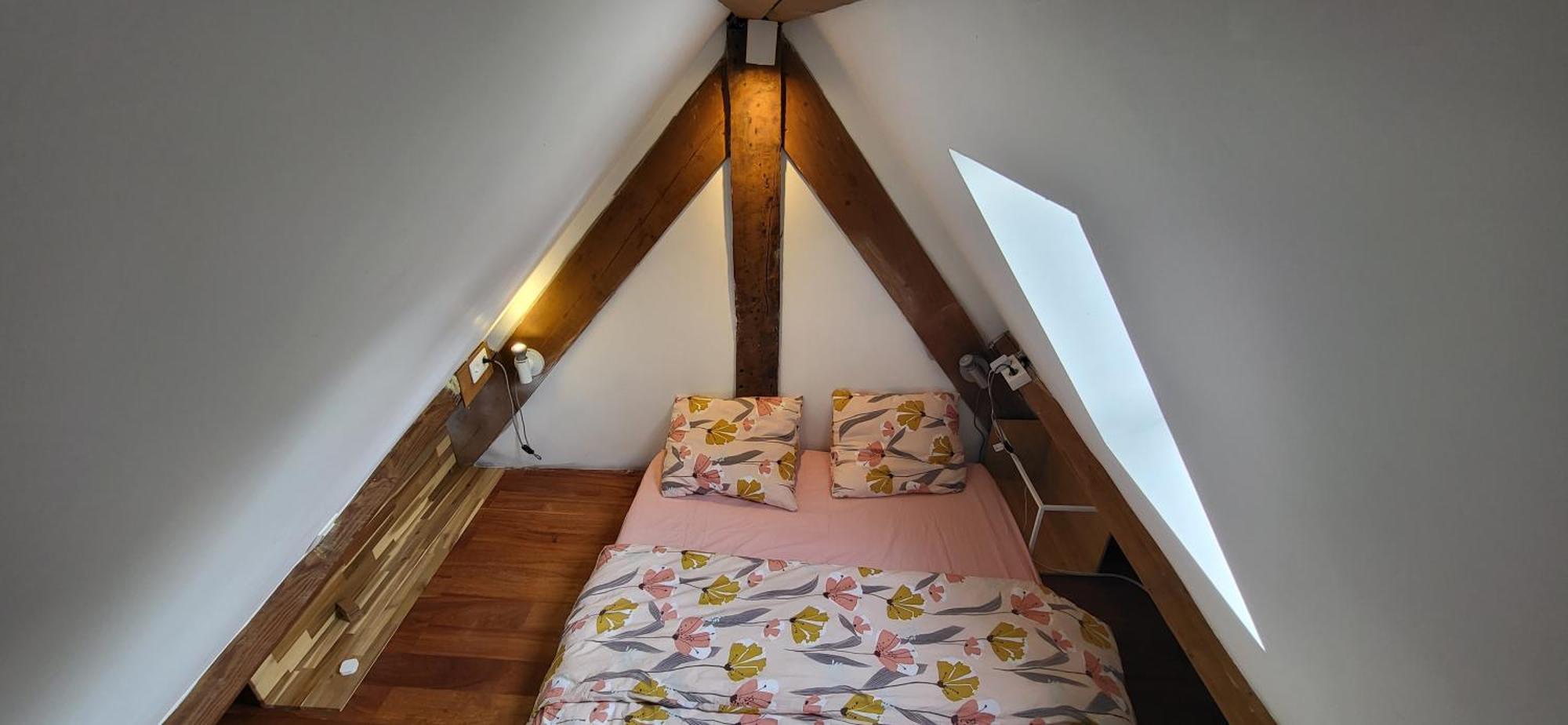 Апартаменты Loft De La Raquette Монс Номер фото